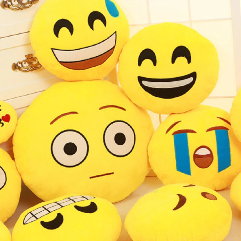 Hot Sale Emoji Bedding Outlet Cute Funny Emoji Cushion Home Officesmiley Face Pillow Stuffed Toy Soft Plush Emotional Face 1 Pcs Hot Sale Toys Toy Hometoys Sale Aliexpress