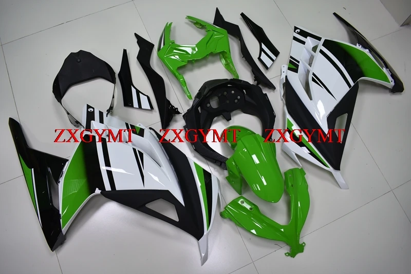 

Bodywork for Zx300r 2013 - 2017 Fairing Kits for Kawasaki Zx300r 2014 White Green Black Fairing Kits EX 300 Ninja 2016