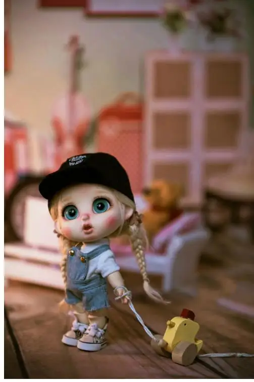Кукла bjd 1/8 bru удивленный мрачный фут|Куклы| |