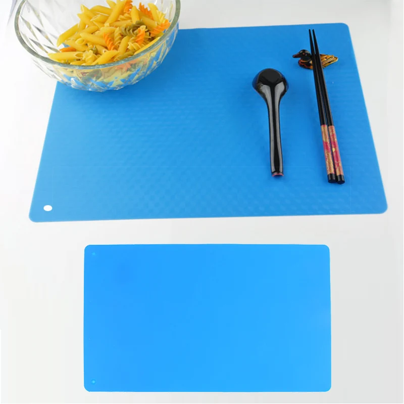 1 шт., водонепроницаемый силиконовый нескользящий коврик для обеденного стола, устойчивая подставка для стола, коврик для тарелок, жаростойкий коврик 360X220 мм