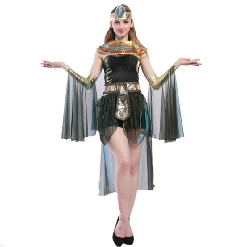 Cosplay&Ware [3]Deluxe Adult Egyptian Queen Costume Halloween Women Black Panther Okoye Cosplay Dress Role Play Fancy Cleopatra Clothing -Cosplay&Ware anime Shop HTB1jMZ2uwKTBuNkSne1q6yJoXXac.jpg