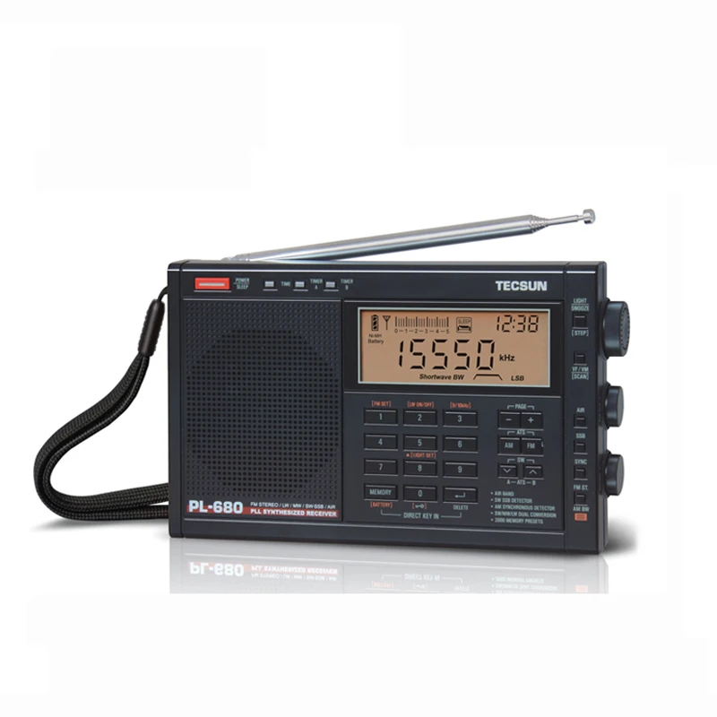 

Tecsun PL-680 High Performance Full Band Digital Tuning Stereo Radio FM AM Radio SW SSB
