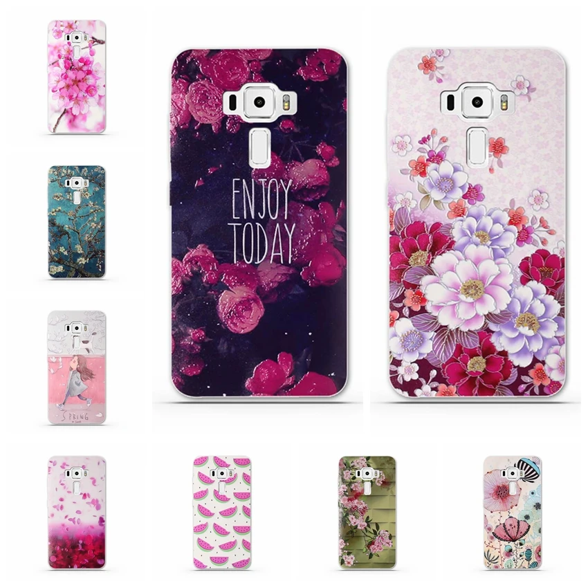 

Phone Case for Asus Zenfone 3 ZE552KL Case Cover Soft TPU Silicone Capa Mobile Phone Cover Shell for Asus Zenfone 3 ZE552KL Case