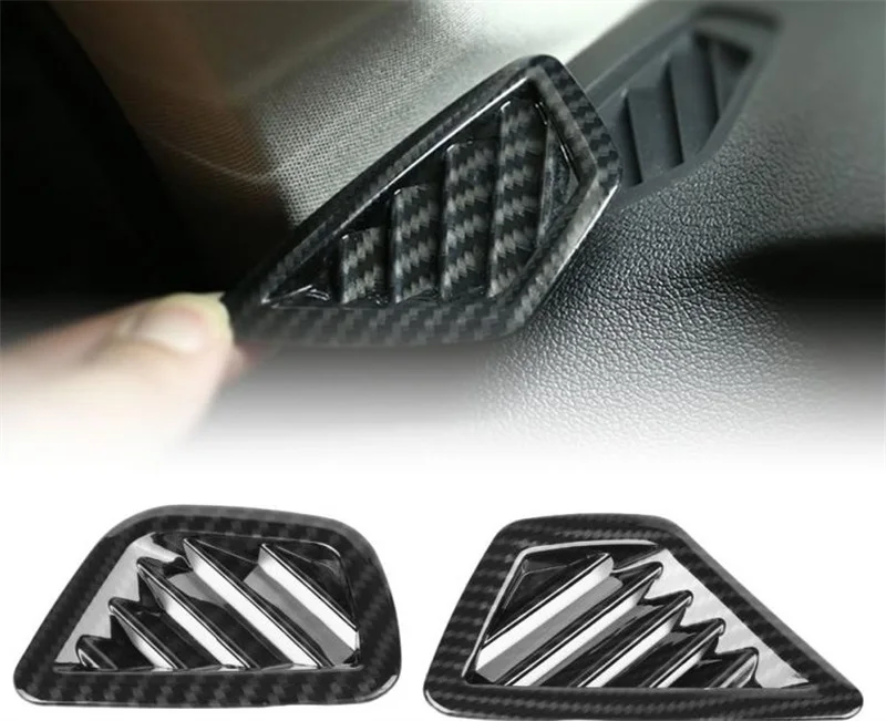 2pcs-Car-Carbon-Fiber-Dashboard-Air-Condition-Vent-Outlet-Cover-Trim-Frame-for-BMW-5-Series_