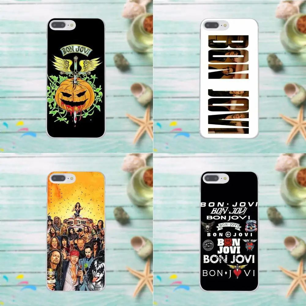 

Kmuysl TPU Soft Rubber Phone Case For Galaxy Alpha Core Prime Note 4 5 8 S3 S4 S5 S6 S7 S8 S9 mini edge Plus New Jon Bon Jovi