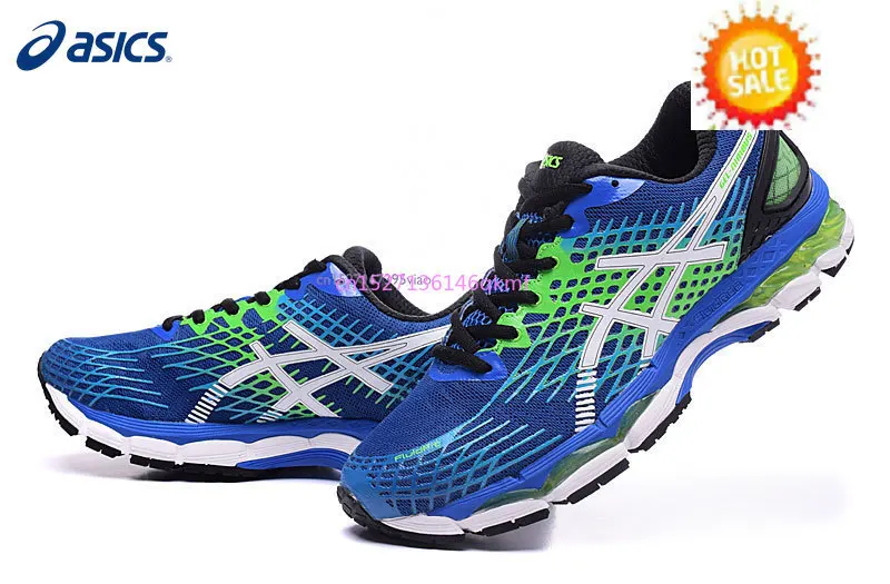 Официальный подлинный ASICS Гель-NIMBUS 17 Мужская устойчивая обувь для бега спортивная обувь кроссовки для улицы