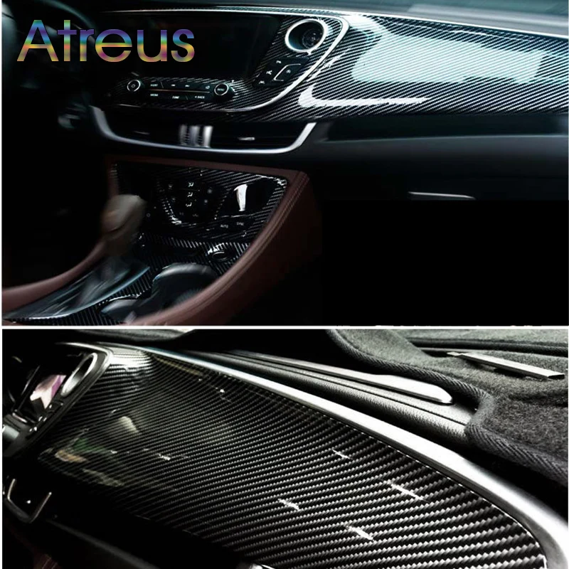 

5D Carbon Fiber Car Stickers For Toyota Corolla c-hr Avensis RAV4 Auris Honda Civic Fit CRV Lada Vesta Granta Kalina Accessories
