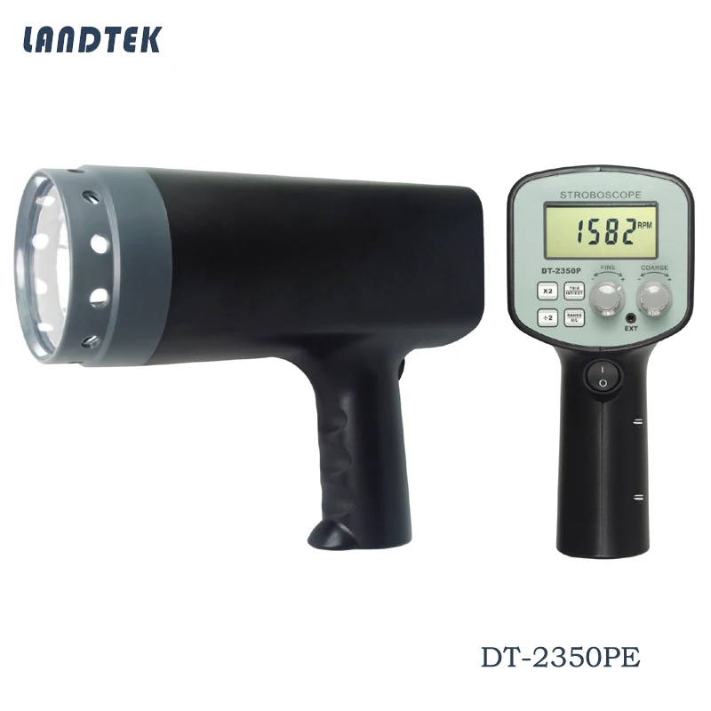Landtek DT-2350PA Digital Stroboscope Strobe Flash Meter Analyzer 50 to 12000FPM 
