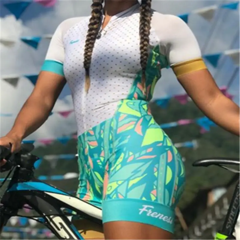 

cycling jersey 2019 Frenesi Women pro tour Team Triathlon High quality sexy Body cycling jersey set maillot ciclismo skinsuit