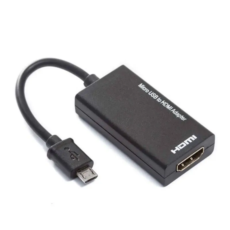 Micro USB мужчина к HDMI Женский адаптер 1080 P HDMI кабель для телефона Android для планшета телевизора поддержка 192 кгц цифровой аудио/60 Гц HD видео