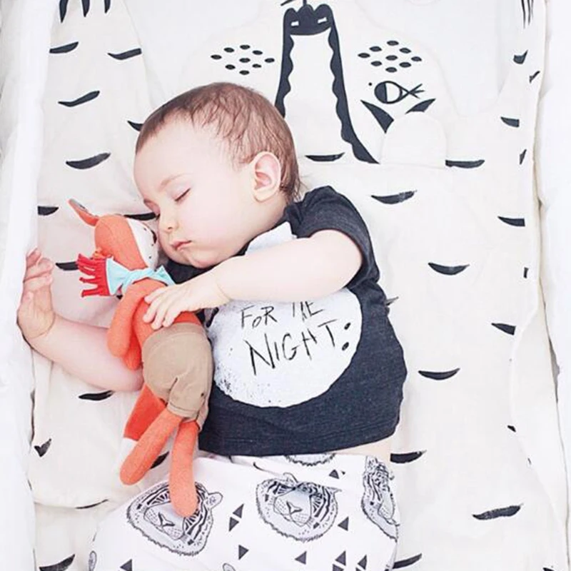 Мягкий хлопковый детский игровой коврик, детское одеяло с мишками, ковер с животными, теплые игровые коврики, ковер для детской комнаты, украшение Gif