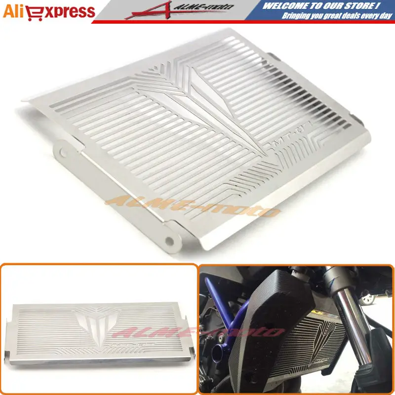 

Motorcycle Accessories Radiator Grille Guard Cover Protector Fuel Tank Protection Net For YAMAHA MT07 MT-07 FZ-07 2014-2015