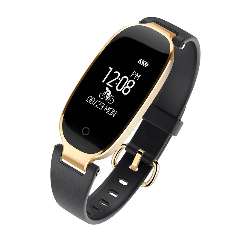 

BT V4.0 BLE Heart-Rate Sleep Monitoring Facebook Twitter WhatsAp S3 Smart Watch Aug29 Professional Drop Shipping