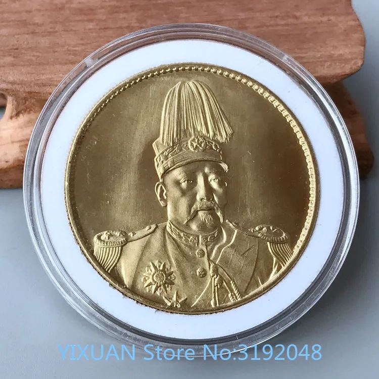 

TNUKK Ancient coins of silver gilt silver yuan silver commemorative coins of the Republic of China.