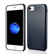 Кожаный чехол XOOMZ из овечьей кожи для iPhone 7, 8 Plus, задняя чехол для iPhone 7 из натуральной кожи iPhone 6, 6s Plus(идеальное ощущение рук