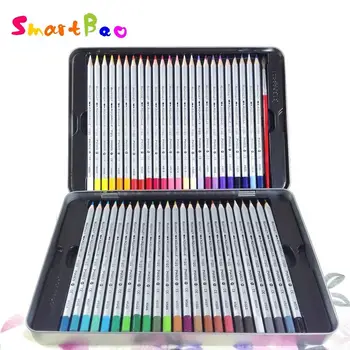 

24/36/48 Colors Watercolor Pencils Set Water-Soluble Coloring Pencil Iron boxed Watercolour Pencils School Lapis Escolar
