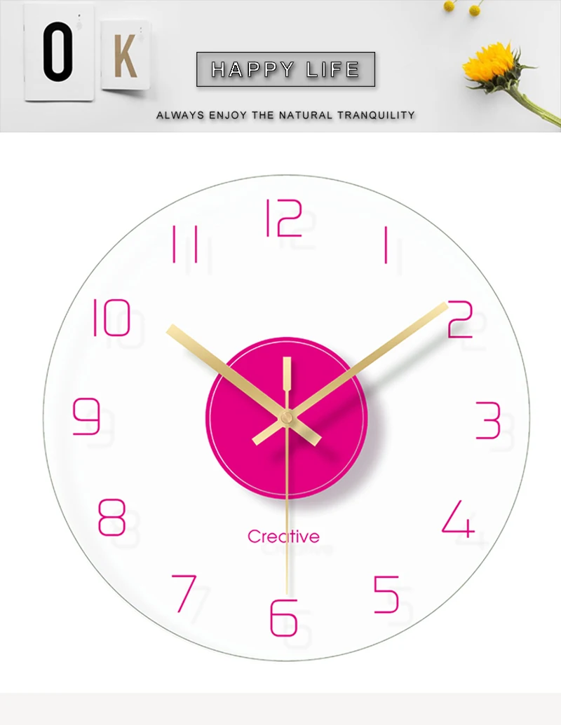 clock for kitchen wall bedroom clock (2)