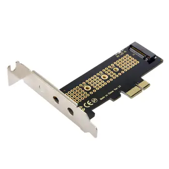 

10pcs/lot Low Profile PCI-E 3.0 x4 Lane to M.2 NGFF M-Key SSD Nvme AHCI PCI Express Adapter Card