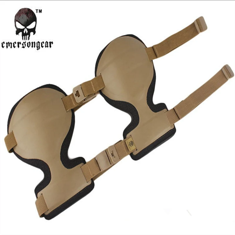Cena Emerson ARC Tactical Combat Airsoft Military Paintball ochronne ochraniacze kolan EmersonGear lekkie trwałe regulowane ochraniacze na kolana