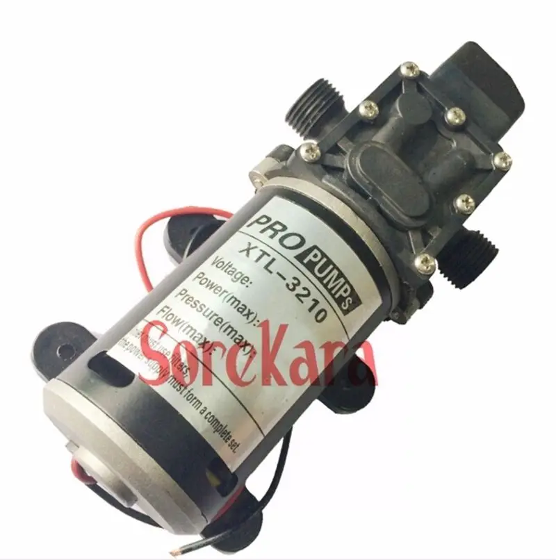 

T-YD DC 12V 80W Self-priming Booster Diaphragm Water Pump Automatic Pressure Switch 300L/H For Car washing