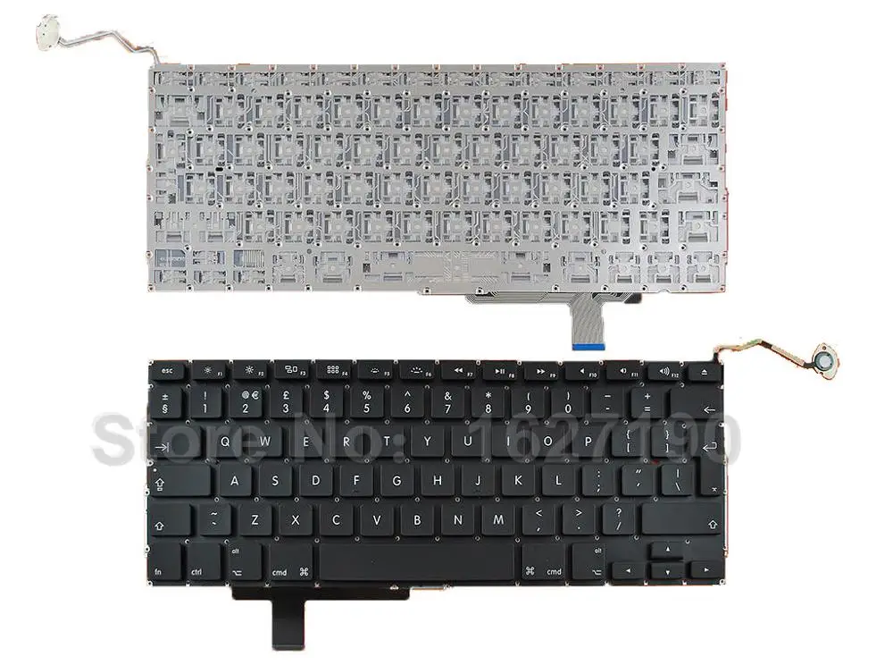 New UK Keyboard for APPLE MacBook Pro A1297 BLACK For Backlit Laptop Keyboards With Free Shipping