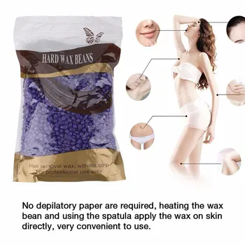 

6 Flavours New Portable 100g/bag Depilatory Hard Wax Beans Pellet Waxing Bikini Leg Arm Armpit Hair Removal Beans