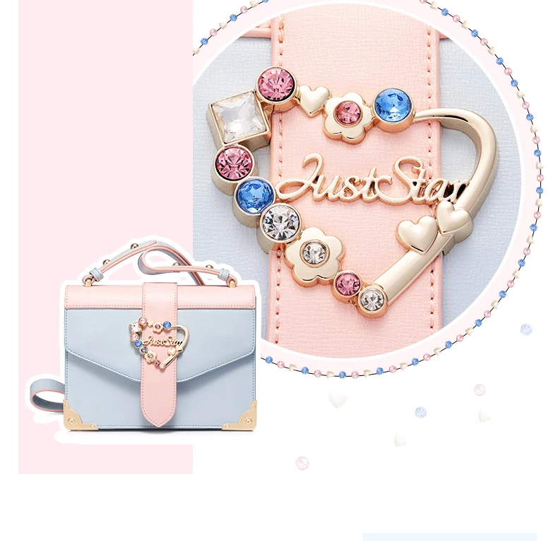 Just star women leather handbag 2