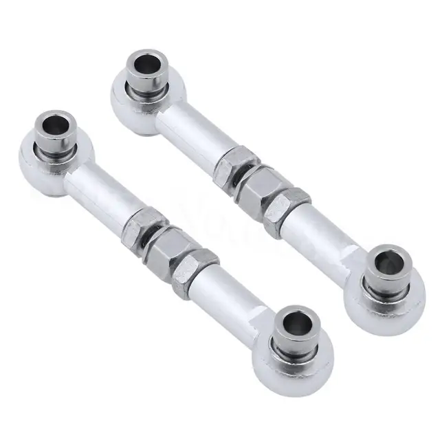 2pcs/lot Adjustable 48 60MM Aluminum Steering Linkage For 1/10 RC Model Cars Upgrade partsin