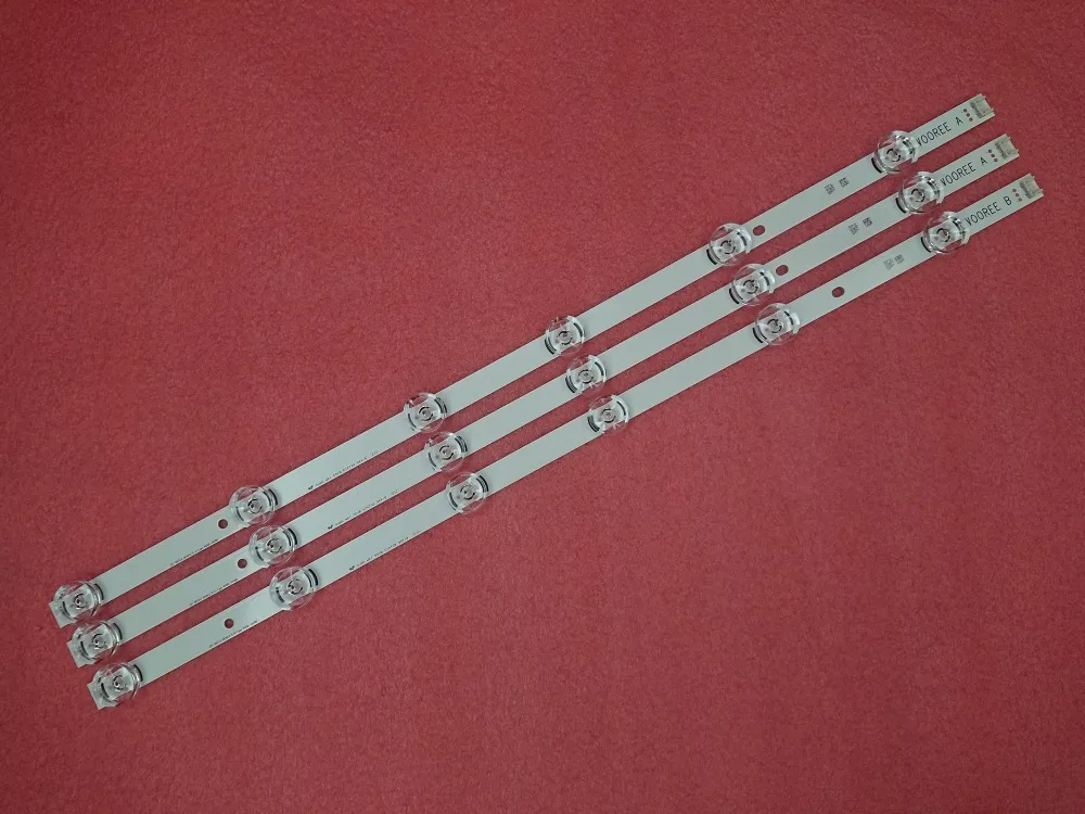 

New original 3set=9pcs LED strip for LG TV 32MB25V LGIT A B innotek DRT 3.0 32"A B WOOREE UOT A B 6916l-1974A 6916l-2223A 2224A