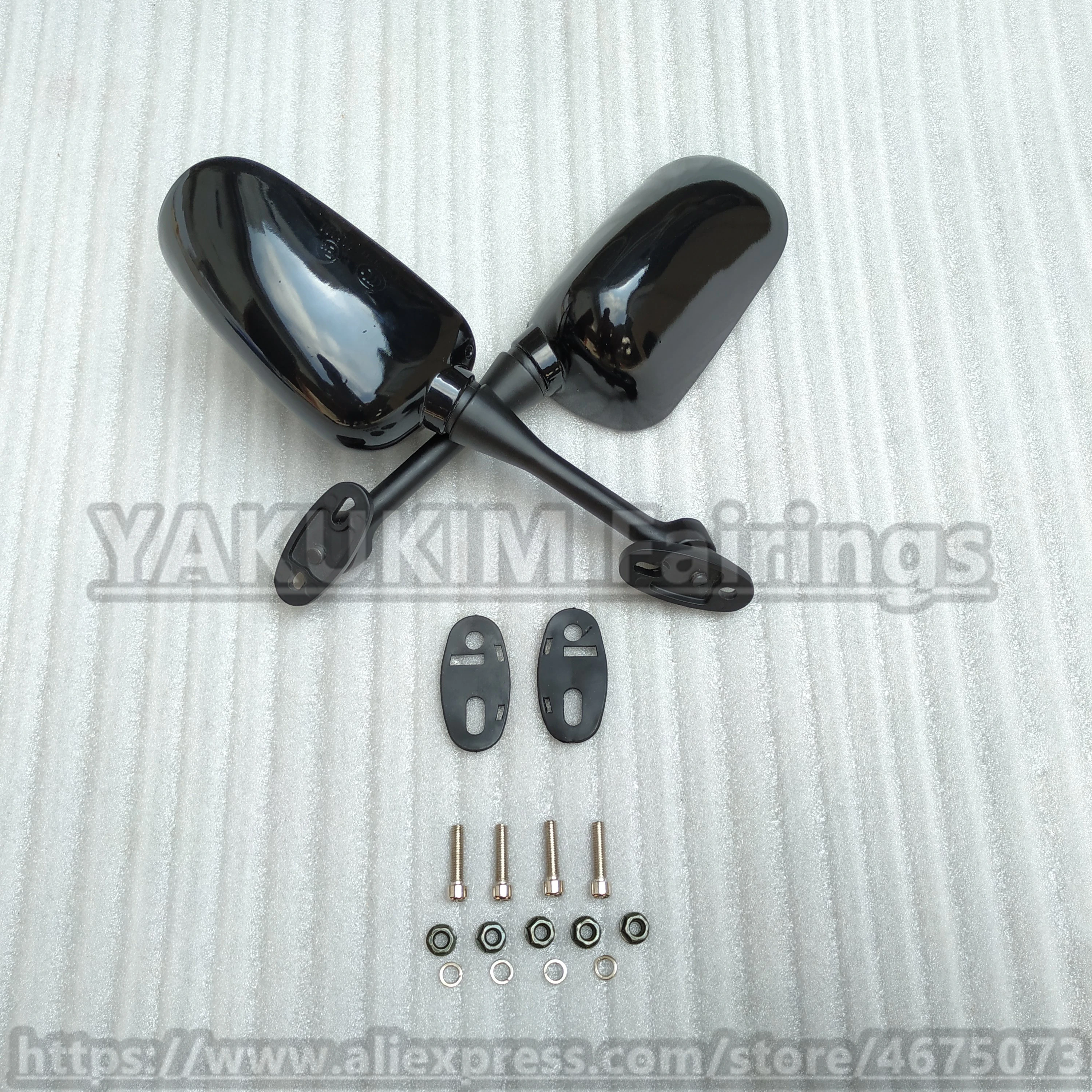 

Motorcycle Rearview Mirror For HONDA cbr 600 rr 2003 2004 2005 2006 2007 2008 2009 2010 2011 cbr 1000 rr 2004-2007 Gloss Black