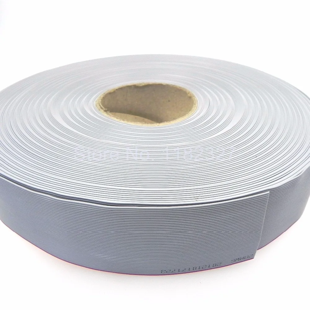 Ribbon Cable UL2651 44Pin 1.27mm 1000mm IDC flat cable grey color 6
