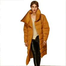 Женский зимний пуховик, новинка, Модный женский пуховик, длинный, утепленный, сохраняющий тепло, пуховик для женщин AF1288