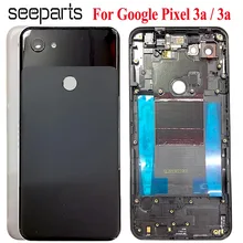 Oringinal dla Google Pixel 3a XL pokrywa baterii drzwi tylna obudowa tylna obudowa dla Google Pixel 3a tylna pokrywa baterii wymiana