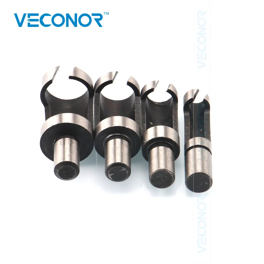 

4pcs Plug Cutter Drill Bit Set Power Tools 6mm 10mm 13mm 16mm Carpentry Woodworking Wood Plug Cutter Cutting Tool Drill