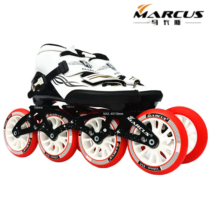 ZODOR ماركوس مضمنة سرعة أحذية التزلج على الجليد للمبتدئين ممارسة الرياضة اليومية التزلج Patines يستحق الشراء 4X110 ملليمتر عجلة قاعدة