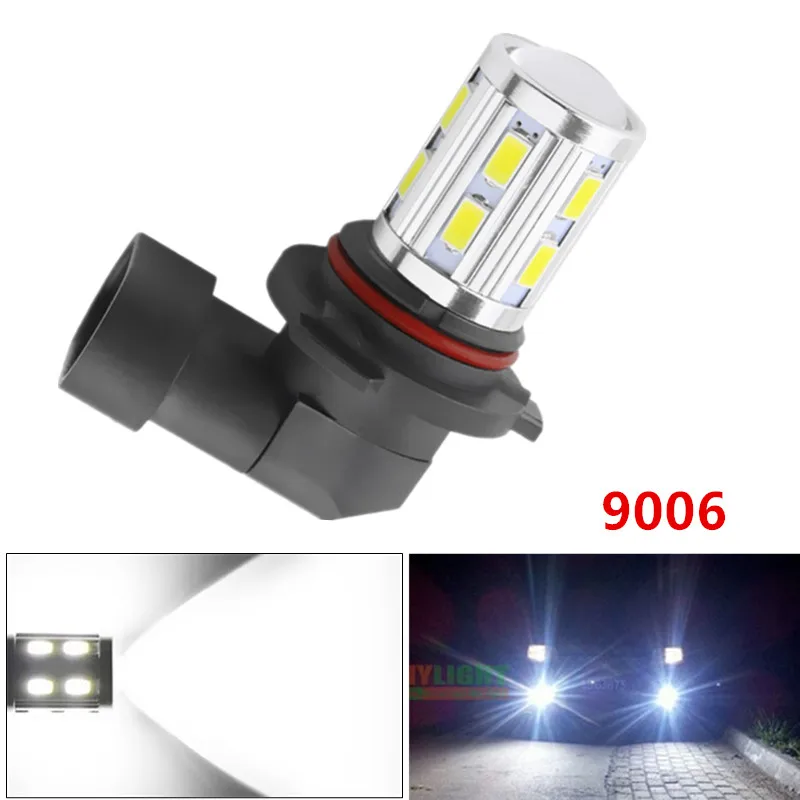 

9006 HB4 High Power 12SMD 5730 5W Cree LED Chips Xenon white Lights Bulbs car light source fog lamps 12V-24