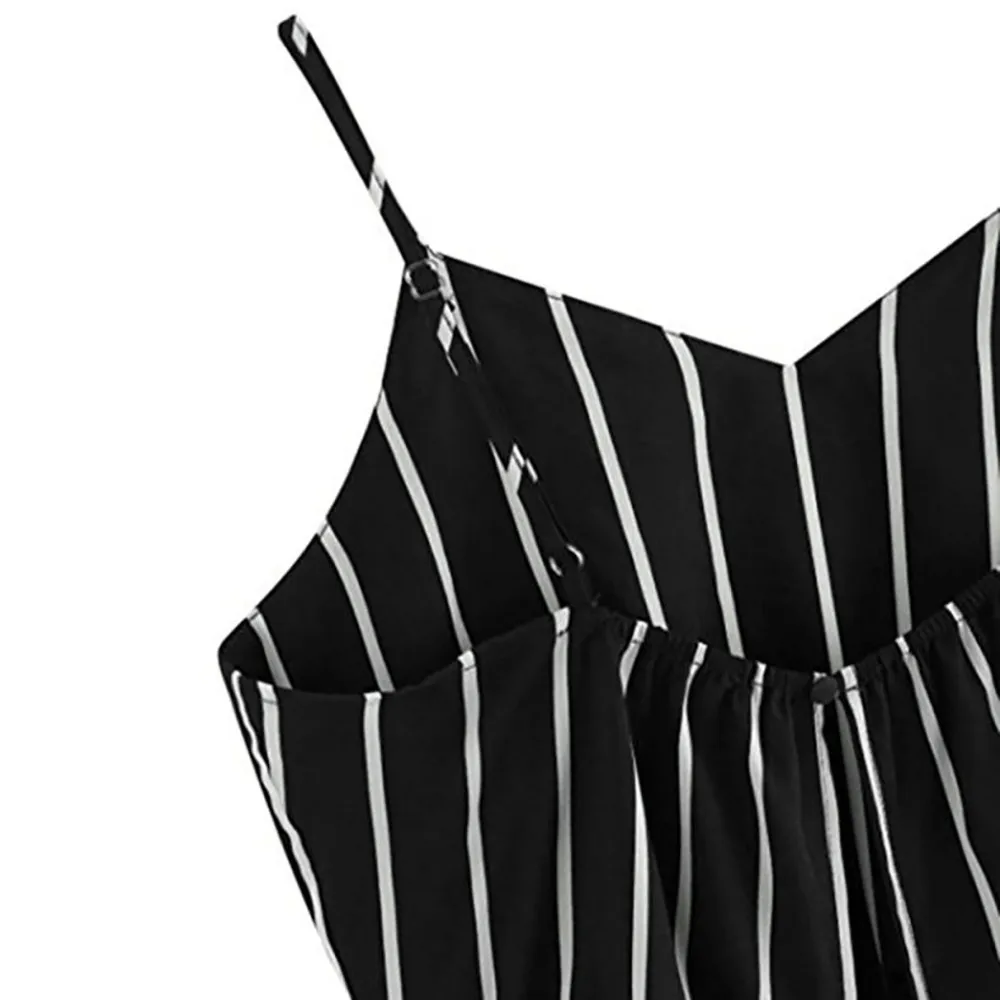 Топ Для женщин галстук-бабочка с треугольным вырезом на спине, полосатый короткий топик на бретельках Топ на бретельках блузка сзади летние топы с бретельками и W307