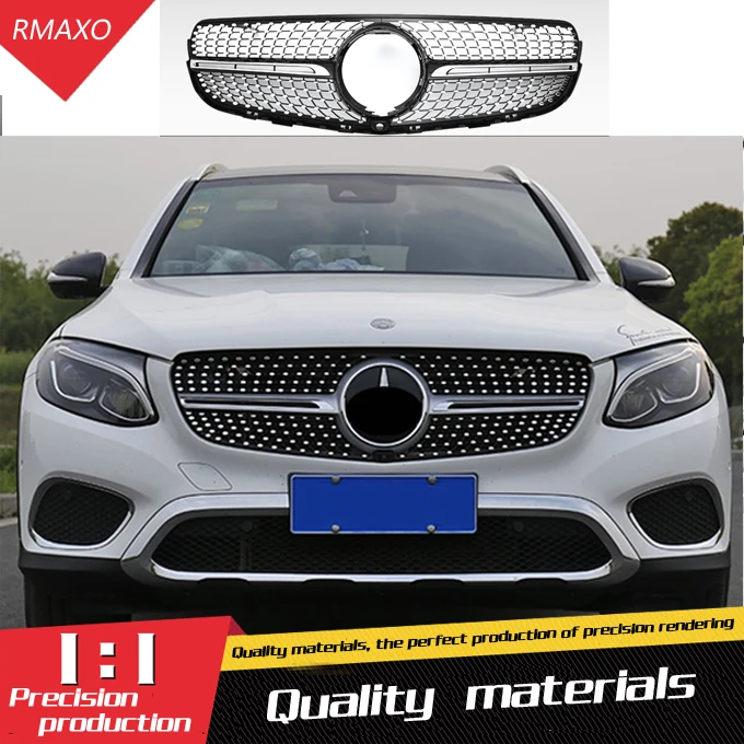 For Benz Glc260 Glc200 Glc300 Grill Grille Mercedes Glc
