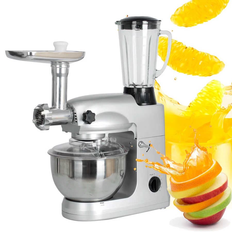 

110V 220V Multifunctional Stand Mixer 5L Food Mixer 1000W Home Dough Knead Machine Meat Grinder