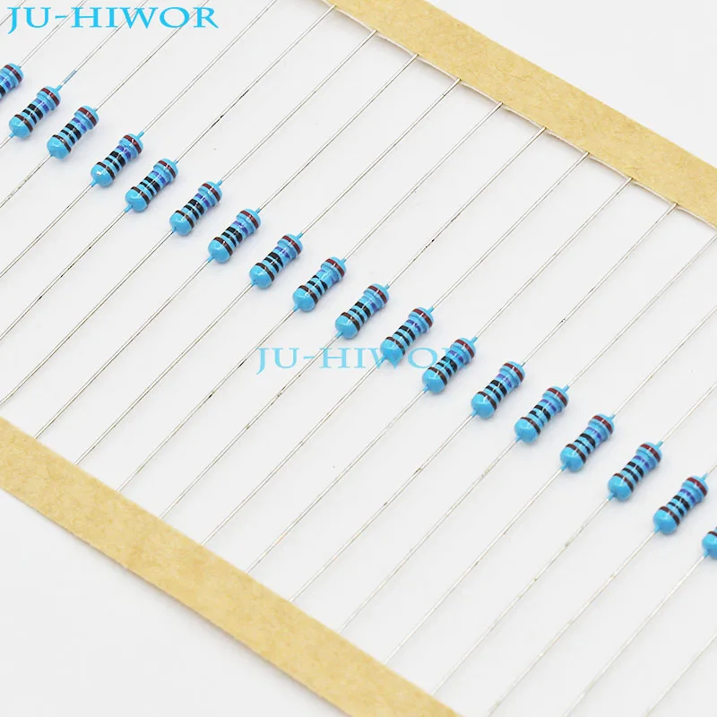 

(1000pcs/lot) 240 270 300 330 360 ohm DIP 1/4W Watt 0.25W 1% Metal Film Resistor Resistors