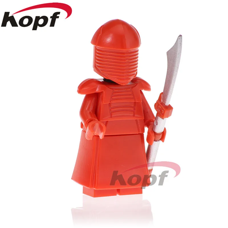 

PG817 Building Blocks Model Red Guard Han Solo Luke Skywalker Bricks Action Figure Figures Learning Toys For Children Gift