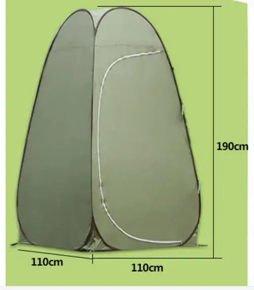 Quick Automatic Opening Bath Tent Folding Camping Shower Tent Portable