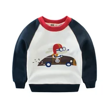 2018 New Arrival Baby Girls Sweatshirts Winter Spring Autumn sweater cartoon long sleeve T-shirt kids clothes B354