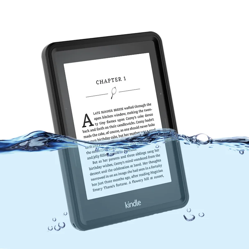100% герметичный водонепроницаемый чехол для Amazon Kindle Voyage s Прозрачный IP68
