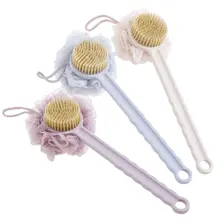 Щетка для ванной длинная ручка губка-щетка для ванной для детей мужчин женщин пожилых взрослых(случайный цвет