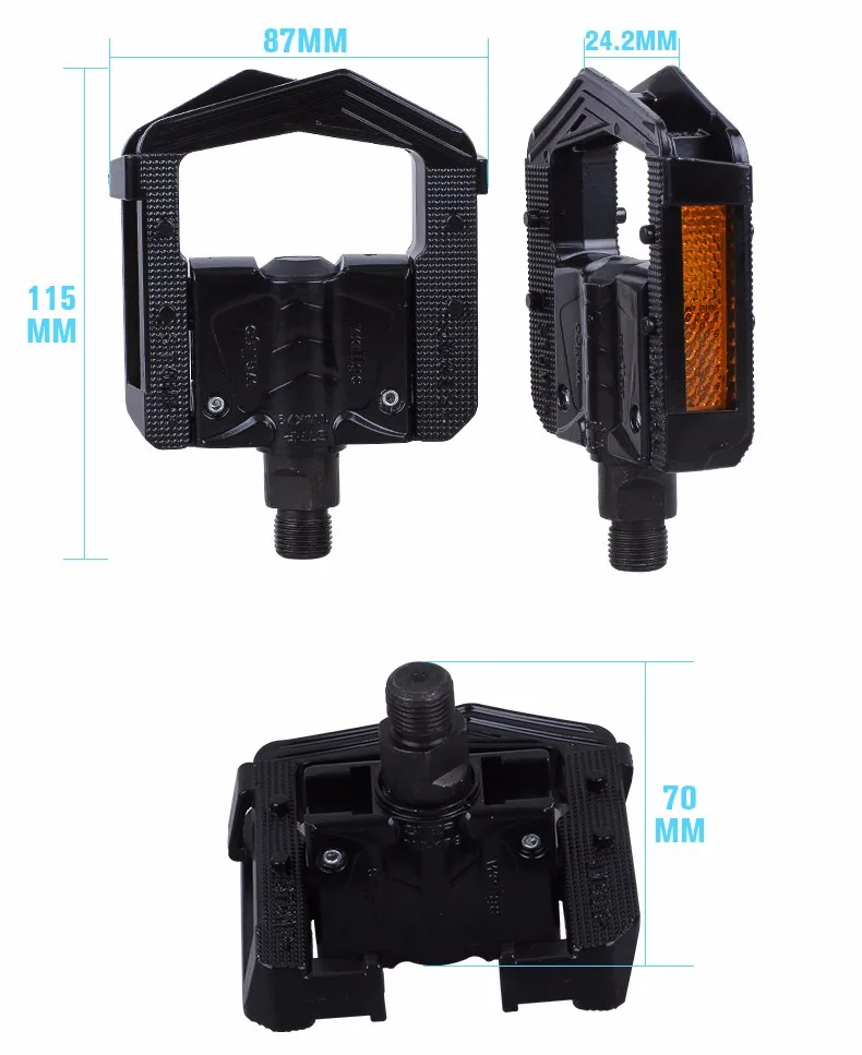Wellgo F265 складные велосипедные педали MTB горный велосипед падель алюминиевая сложенная педаль детали велосипеда