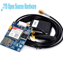 Typ mini SIM808 zamiast modułu SIM908 GSM GPRS płytka rozwojowa GPS IPX SMA z antena GPS dla Raspberry Pi