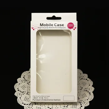 

2000pcs!Universal Mobile Phone Case Package Paper Kraft Brown Retail Packaging Box for iphone 7 6 6s For Samsung S7 156*90*15MM