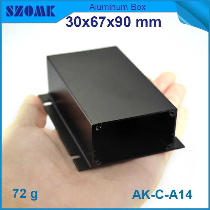 

4 pcs/lot black anumilum box which has simple and delicated looking, being practical and tough, good to project and industry