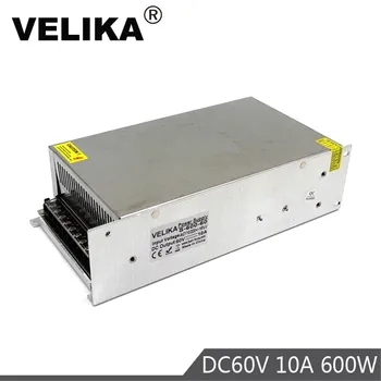 

DC Power Supply Switching 60V 10A 600W Transformer 110V 220V AC to DC60V Power supplies for CCTV 3D Printer Stepper Motors CNC